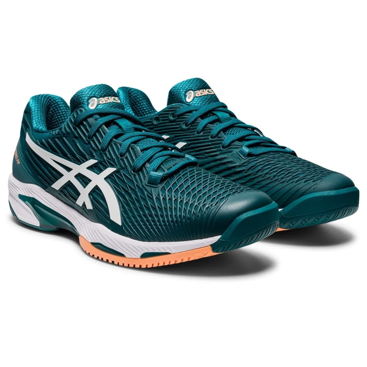 Asics SOLUTION SPEED FF 2 Men Shoes Velvet Pine/White size 9.5 M - Image 1