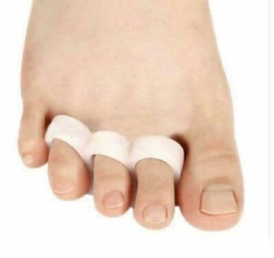 4 Pack Soft Gel Crests Splints Treatment Hammer Toe Straightener and Corrector - Thumbnail 2