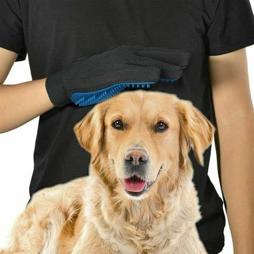 Deshedding Brush Massage Hair Fur Removal Tool Gentle Pet Dog Cat Grooming Glove - Thumbnail 9