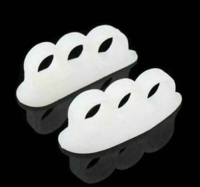 4 Pack Soft Gel Crests Splints Treatment Hammer Toe Straightener and Corrector - Thumbnail 3