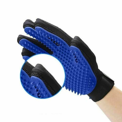 Deshedding Brush Massage Hair Fur Removal Tool Gentle Pet Dog Cat Grooming Glove - Thumbnail 8