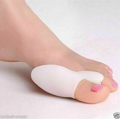8 Pcs Gel Big Toe Bunion Guards Toe Spreaders Pain Relief Crooked Overlapping - Thumbnail 6
