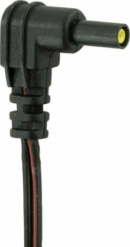2 Packs Premium Replacement Lead Wires for TENS and EMS units 45" Length Black - Thumbnail 2