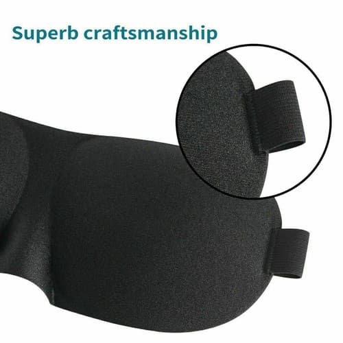 10 Pack Travel 3D Eye Mask Sleep Soft Padded Shade Cover Rest Relax Blindfold - Thumbnail 8