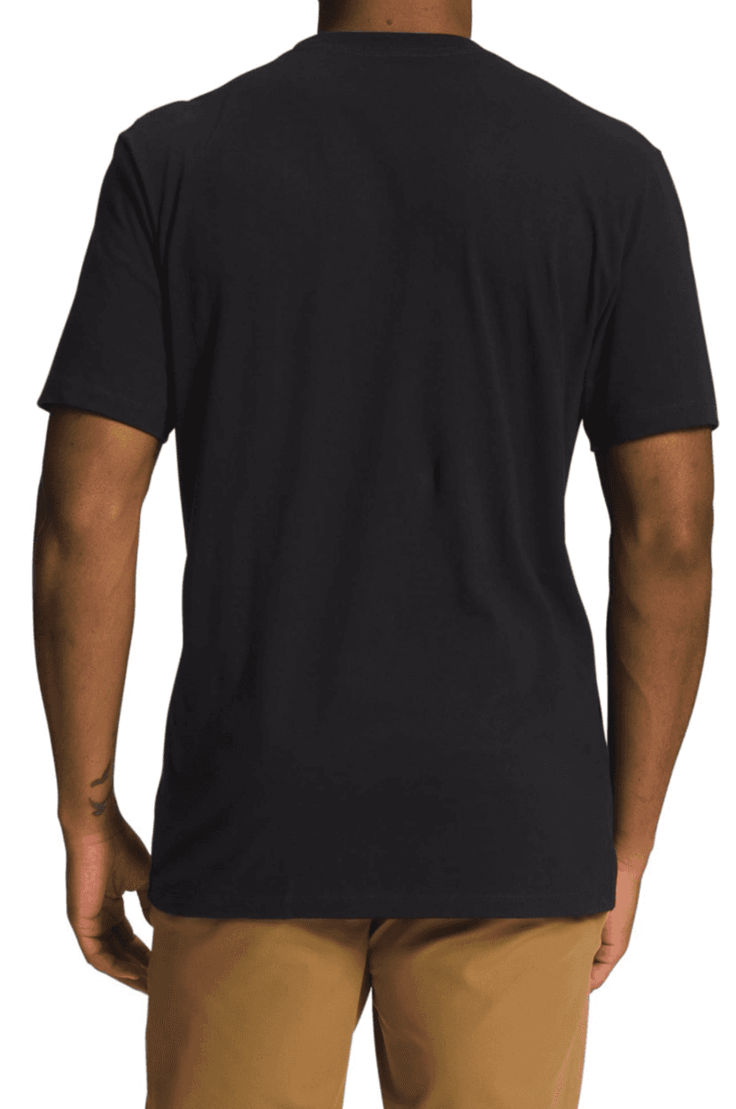 North Face Men's USA Regular Short Sleeve Tee Geo Mens Tshirt TNF Black Sz XL - Thumbnail 2