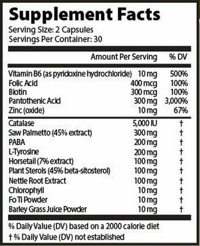 4 Bottles Anti Gray Hair 7050 Restore Natural Hair Color Supplement 60 Capsules - Thumbnail 2