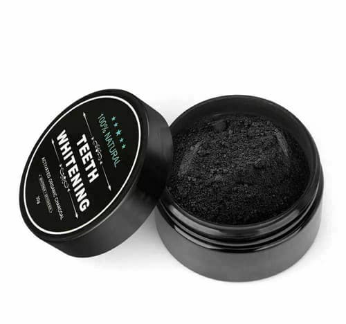 Organic Coconut Activated Charcoal Whitener Natural Teeth Whitening Powder 30g - Thumbnail 7