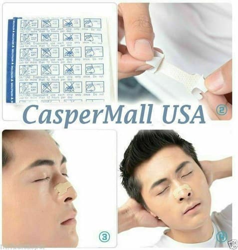 120 Pcs Better Breathe and Reduce Snoring Non-Woven Large / Tan Nasal Strips - Thumbnail 3
