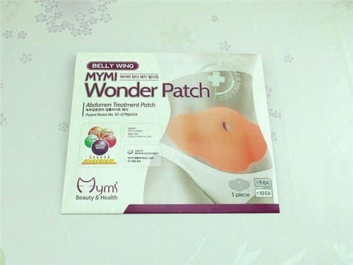 10 Pcs MYMI Korea Wonder Belly Abdomen Burn Fat Wing Weight Loss Slimming Patch - Thumbnail 3