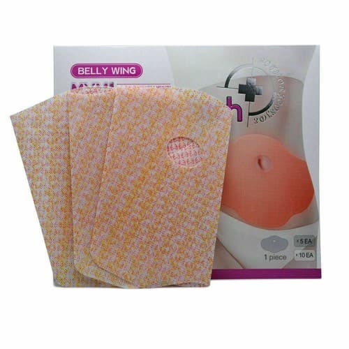 10 Pcs MYMI Korea Wonder Belly Abdomen Burn Fat Wing Weight Loss Slimming Patch - Thumbnail 5