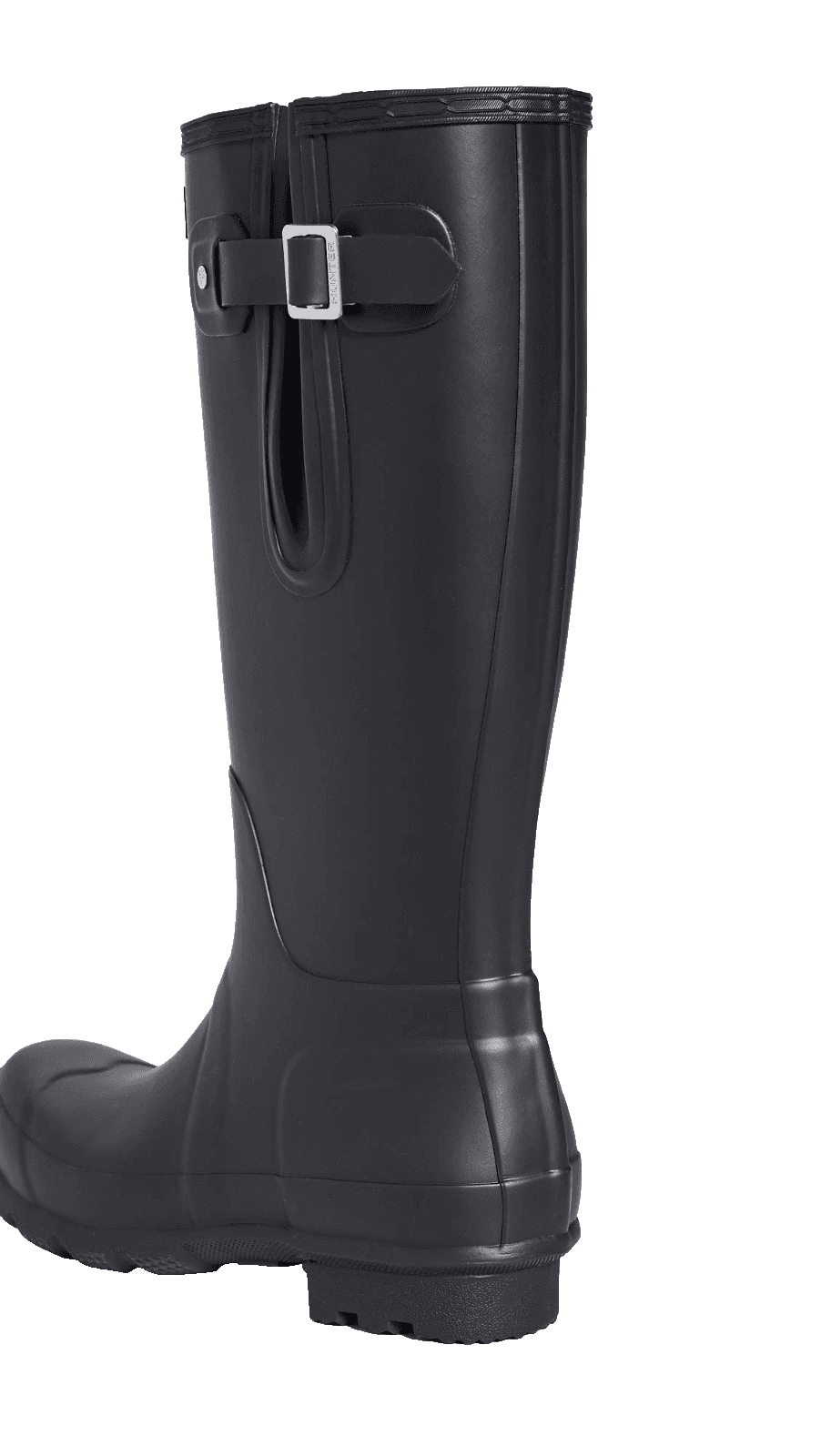 Hunter Original Tall Rain Men's Boots Side Adjustable Waterproof Black 10 M - Thumbnail 4