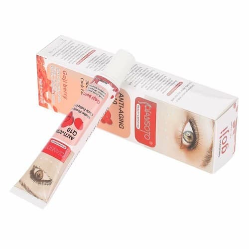 Anti Aging Q10 Goji Berry Extract Medlar Firming Dark Circle Fading Eye Cream - Thumbnail 2