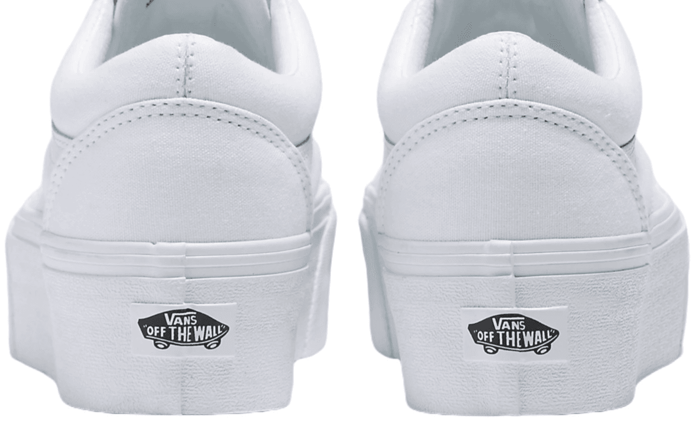 Vans UA Old Skool platform Shoes ,True White, Men's 10, Women's 11.5 - Thumbnail 5