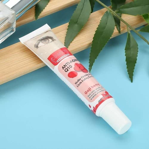 Anti Aging Q10 Goji Berry Extract Medlar Firming Dark Circle Fading Eye Cream - Thumbnail 5