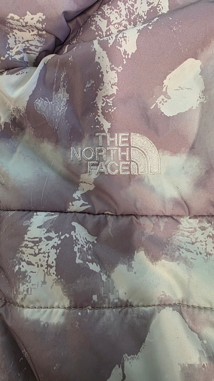 THE NORTH FACE Girl's Reversible Mossbud Swirl Jacket, Ashen Purple Medium 10/12 - Thumbnail 5