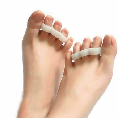 4 Pcs Toe Straightener Aid Pain Relief Hammer Claw Mallet Soft Gel Toe Separator - Thumbnail 11