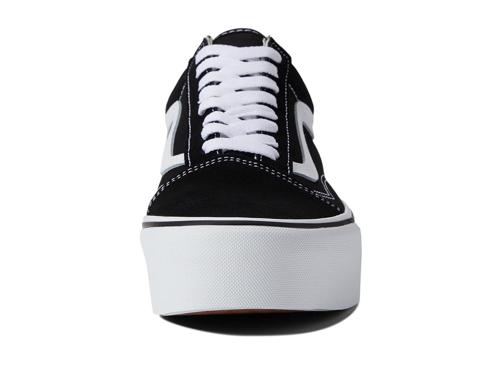 Vans UA Old Skool Stackforms, Black/True White, 10.5 US Women/9 US Men - Thumbnail 4