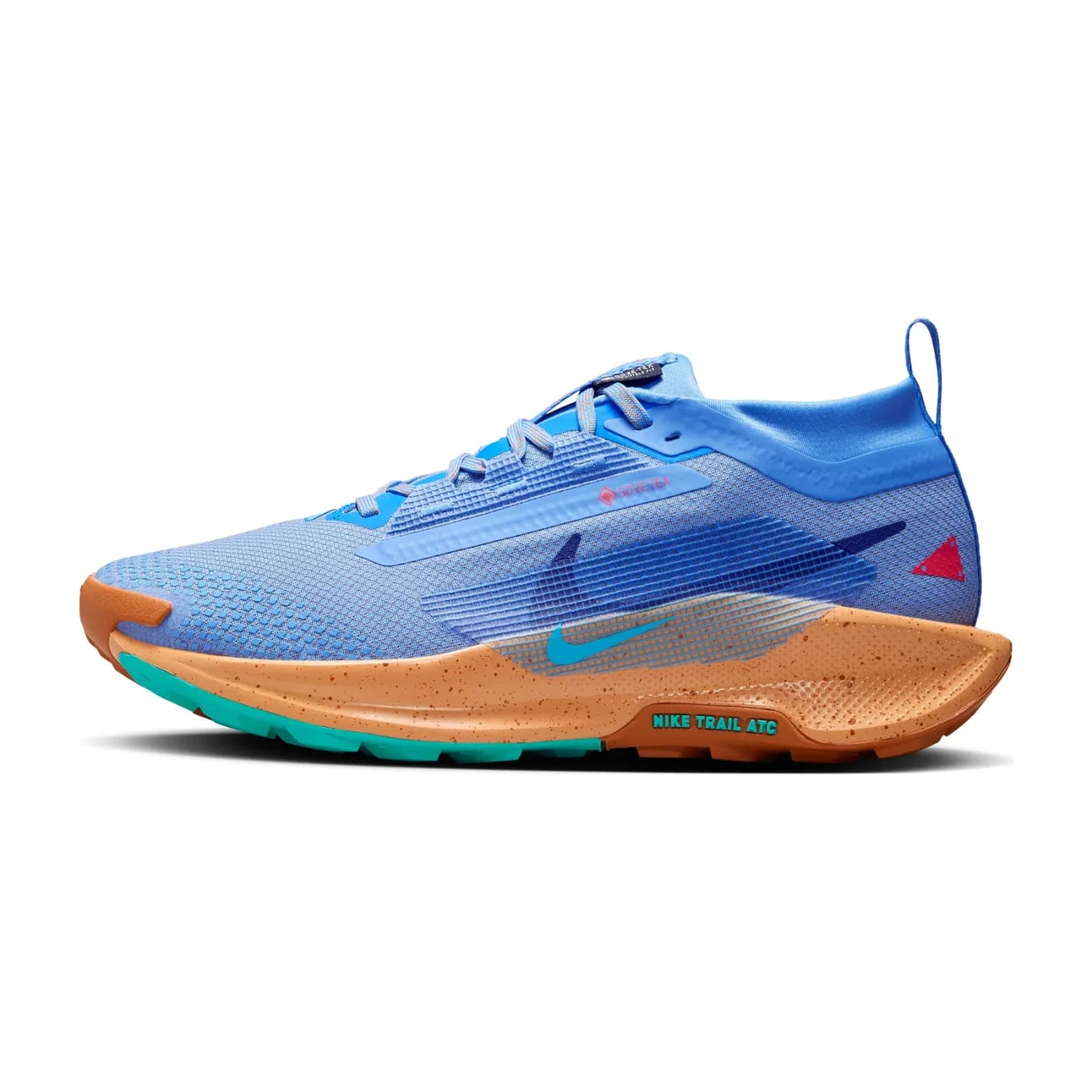 Size 9.5 Nike Pegasus Trail 5 Gore-Tex Blue Beyond Copper Moon Monarch Blue - Thumbnail 3
