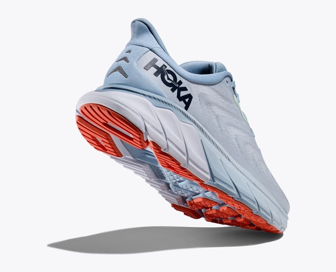Hoka One Women's Arahi 6 Running Shoes Plein Air Blue Fog Size US 10 Wide - Thumbnail 4