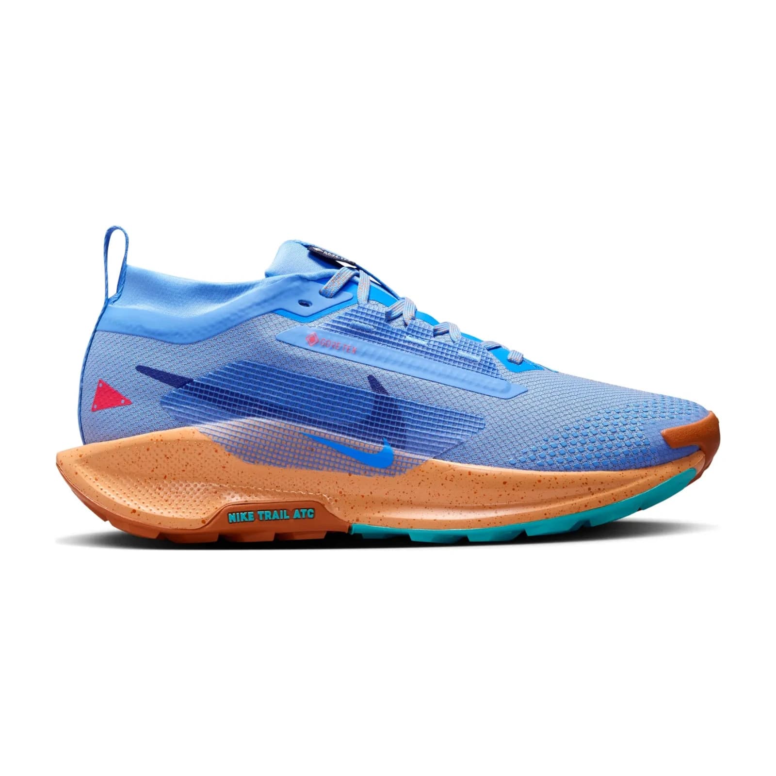 Size 9.5 Nike Pegasus Trail 5 Gore-Tex Blue Beyond Copper Moon Monarch Blue - Thumbnail 2