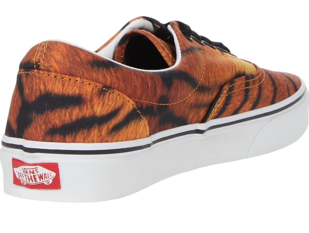Vans Men's Era Sneaker Tiger True White Size 4 Men/5.5 Women - Thumbnail 4