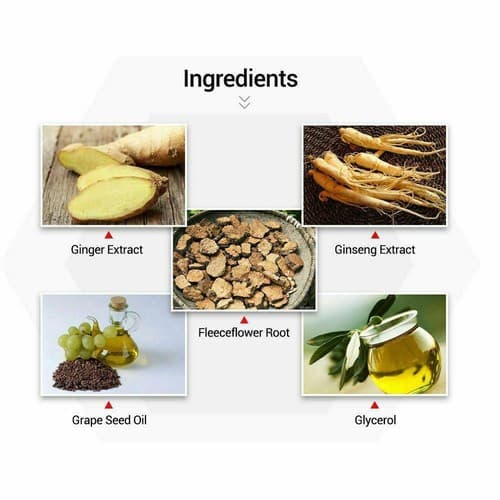 Lanbena Powerful Natural Hair Loss Treatment Fast Hair Growth Essential Oil 20ml - Thumbnail 7