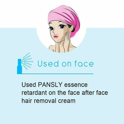 Pansly Herbal Gentle Hair Removal Spray Nourish Permanent Hair Growth Inhibitor - Thumbnail 4