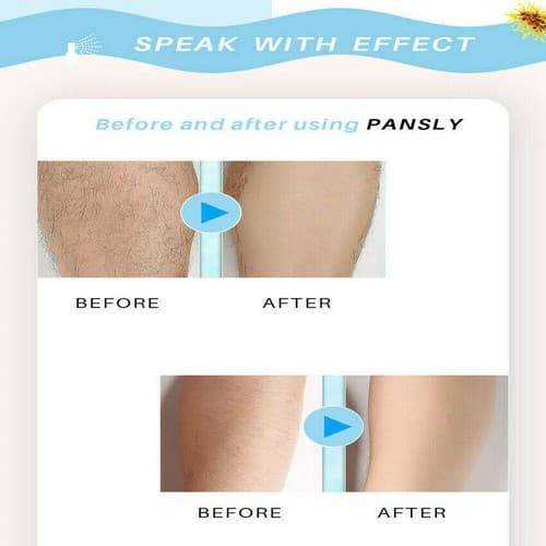 Pansly Herbal Gentle Hair Removal Spray Nourish Permanent Hair Growth Inhibitor - Thumbnail 10