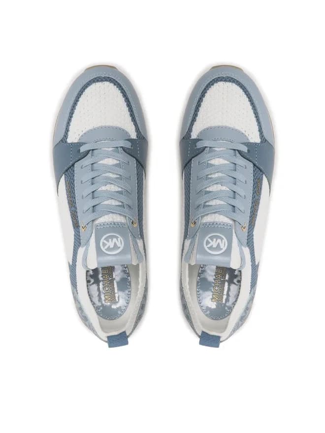 Billie Knit Trainer Pale Blue Multi Women's Lace up casual Shoes Sz 7.5 M - Thumbnail 6