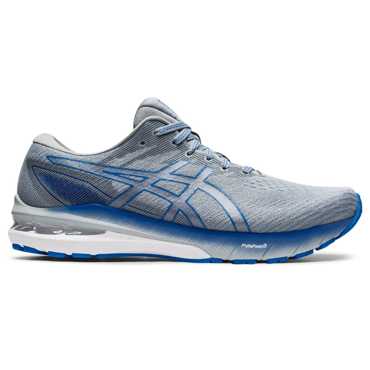 ASICS GT 2000 10 Men's Running shoes Sheet rock/ Electric Blue 10 M - Thumbnail 2