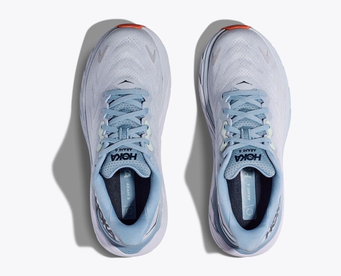 Hoka One Women's Arahi 6 Running Shoes Plein Air Blue Fog Size US 9 - Thumbnail 6