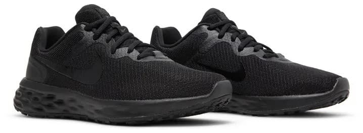 Nike Revolution 6 'Black Dark Smoke Grey' DC3728-001 Men's Running Shoes 9 M - Image 1
