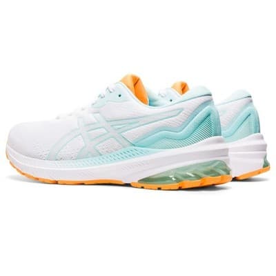ASICS GT-1000 11 Women's Running Shoes White/Clear Blue Size 8 US - Thumbnail 4