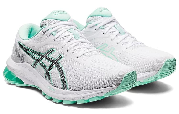 Women's ASICS GT-1000 10 Size 8.5 M White/Pure Silver 1012A878-101 - Image 1