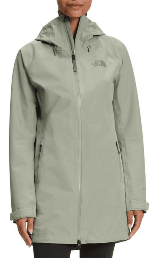 The North Face Women's Dryzzle Futurelight Shell Parka TEA GREEN Jacket XLarge - Image 1