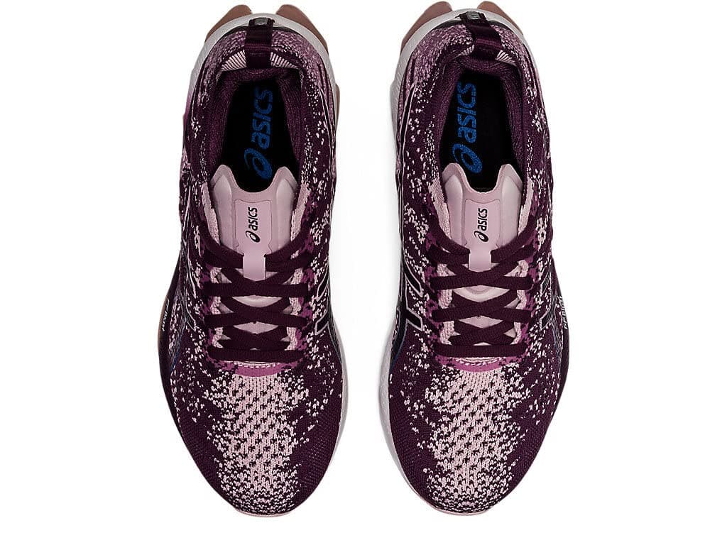 ASICS Women's Kinsei Blast Running Shoe,DEEP Plum/Barely Rose 5.5 US - Thumbnail 6
