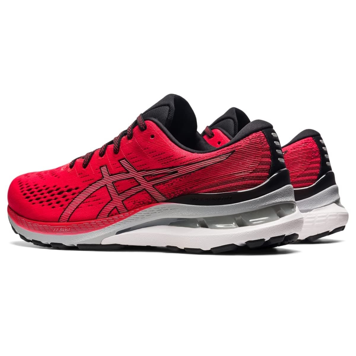 ASICS Men's Gel-Kayano 28 Running Shoes, Electric Red/Black 10.5 M - Thumbnail 4
