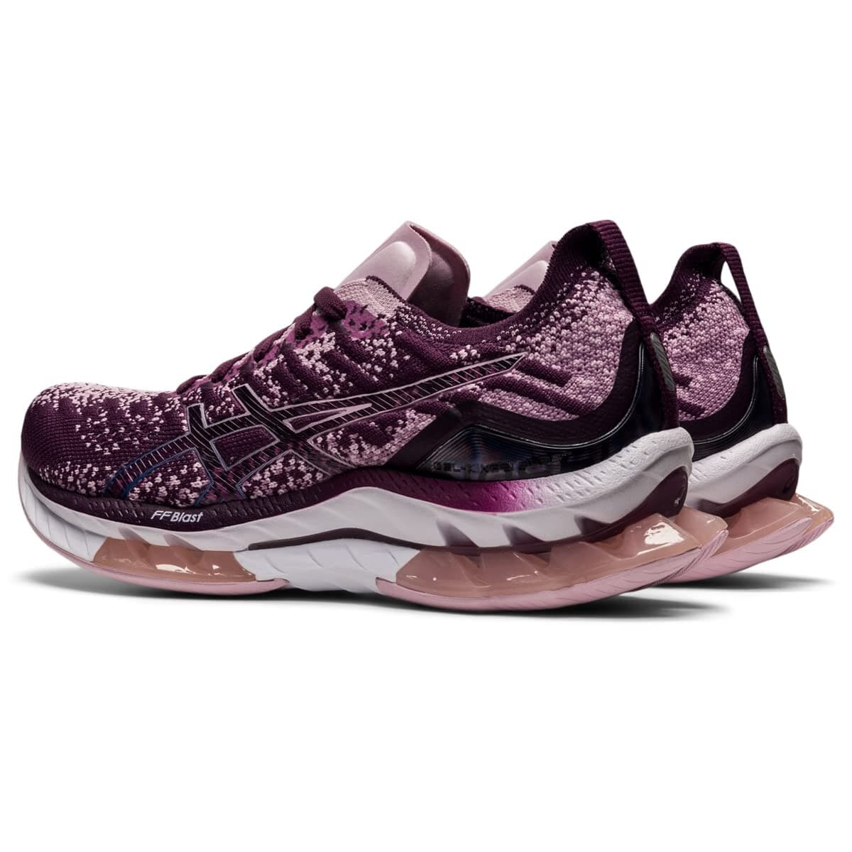 ASICS Women's Kinsei Blast Running Shoe,DEEP Plum/Barely Rose 5.5 US - Thumbnail 4