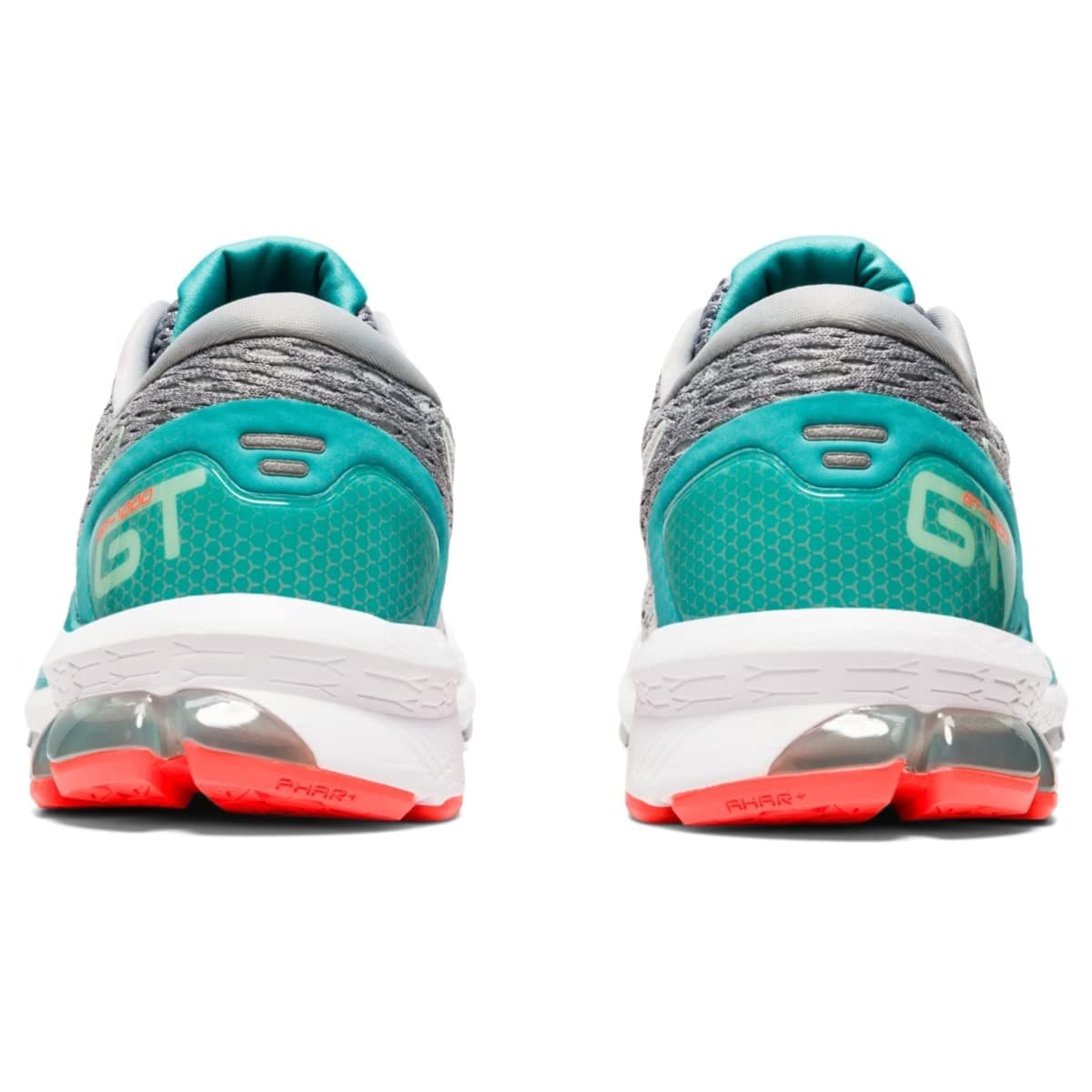 ASICS GT-1000 9 Women's Running Shoes Piedmont Grey/Bio Mint Size 9 US - Thumbnail 4