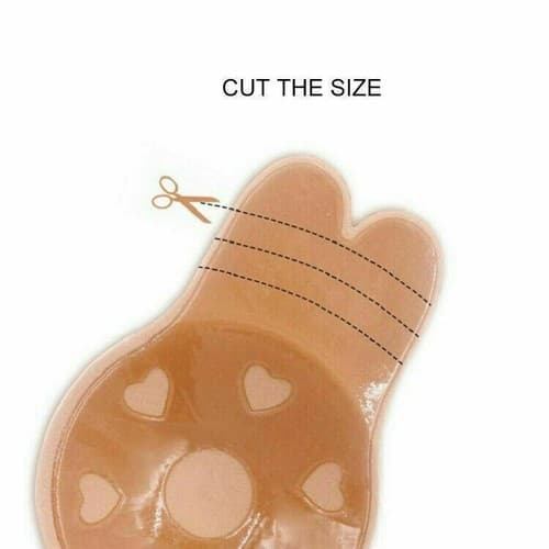 4 PC Silicone Bra Push Up Breast Lift Self Adhesive Strapless Invisible Pasties - Thumbnail 8