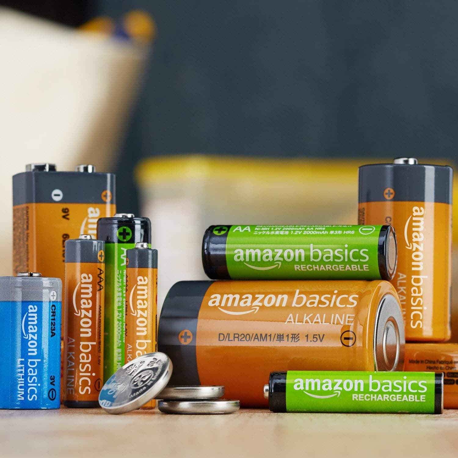 Amazon Basics Rechargeable AA Batteries, 16 Count, 2000 Mah, Nimh - Thumbnail 4