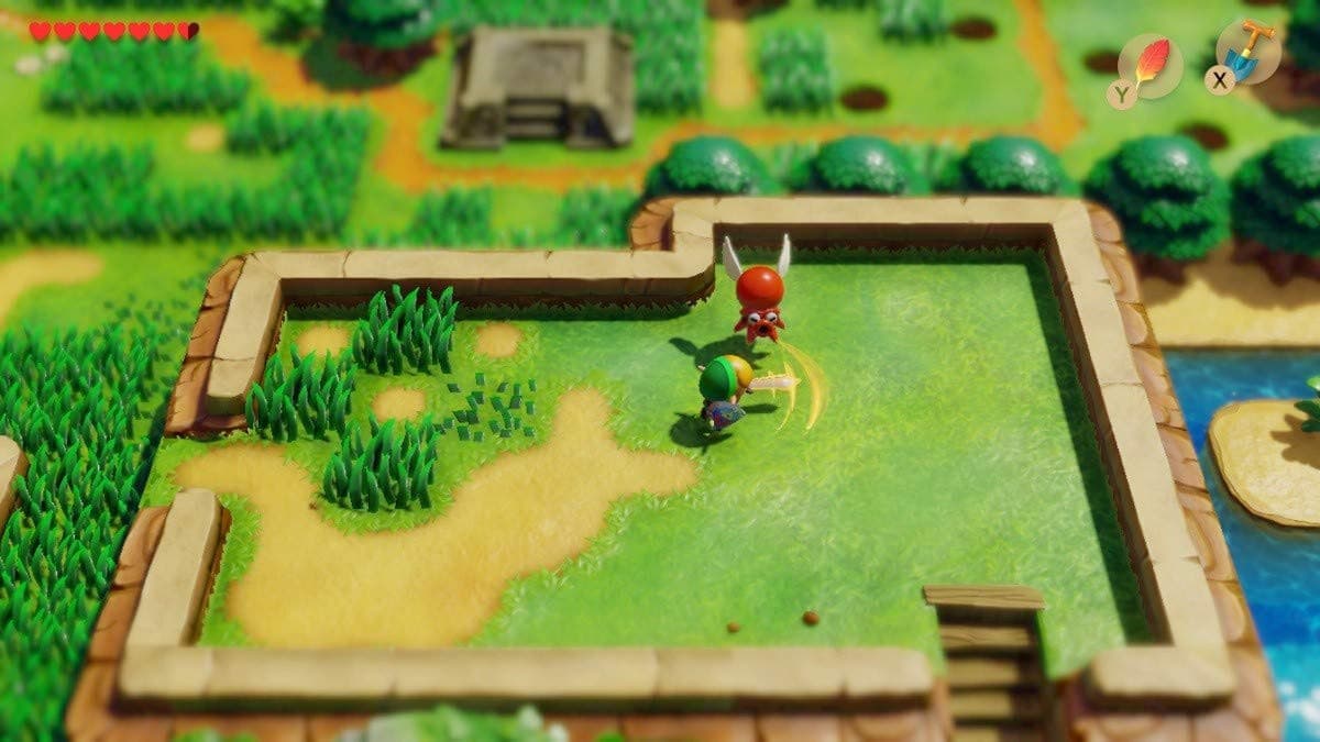 Nintendo Switch ZELDA LINKS AWAKENING Limited Edition REGION FREE PAL Link's - Thumbnail 4