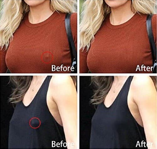 5 Pairs Nippleless Cover Pasties Women Reusable Adhesive Silicone Nipple Round - Thumbnail 11