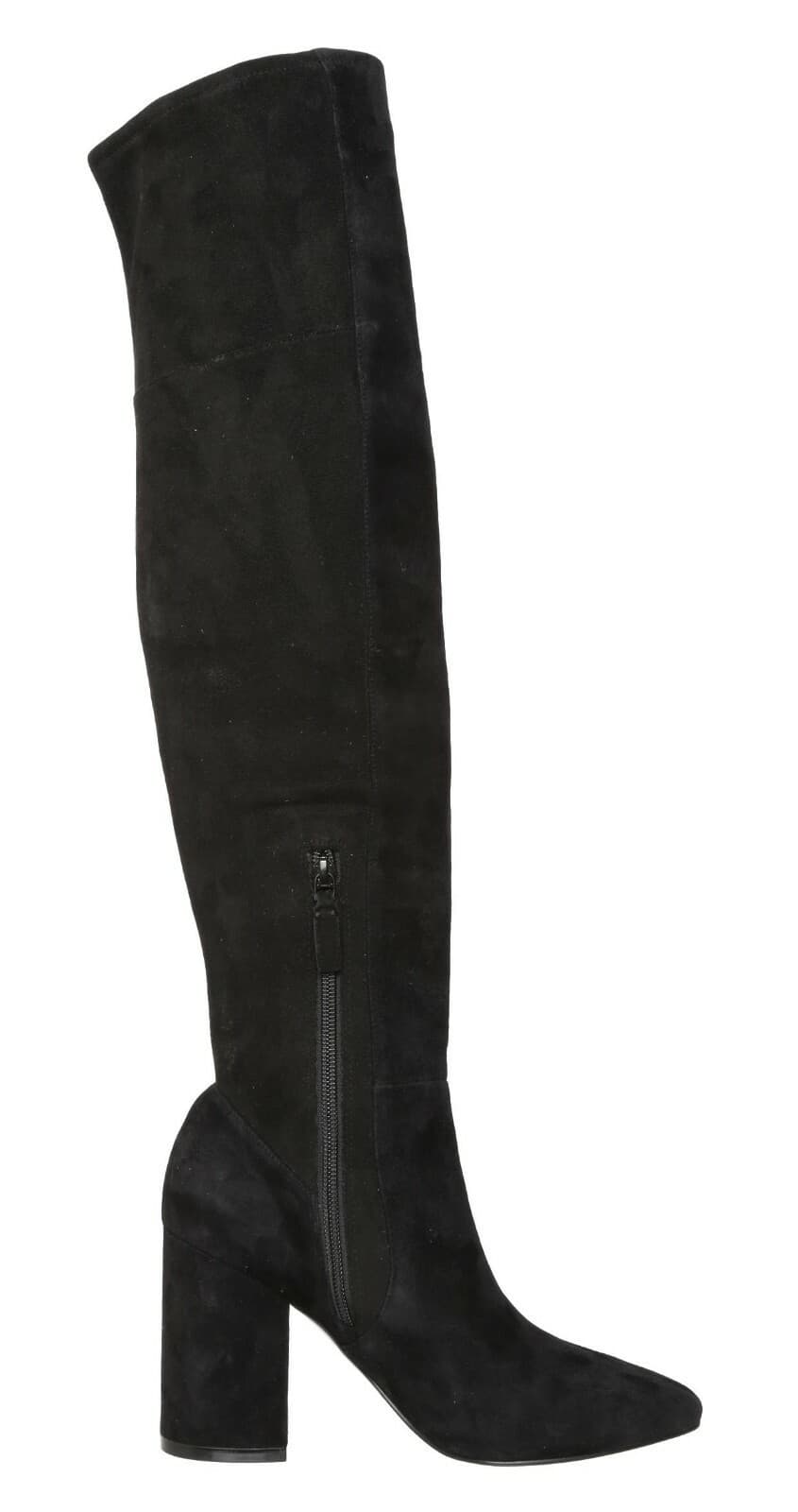 Cole Haan Women's Darla Otk Boot Over the Knee Black Suede W06087 Size 8.5 B - Image 1