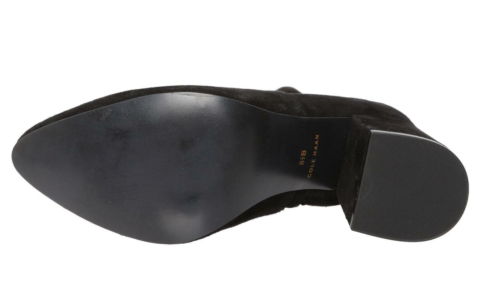 Cole Haan Women's Darla Otk Boot Over the Knee Black Suede W06087 Size 8.5 B - Thumbnail 3