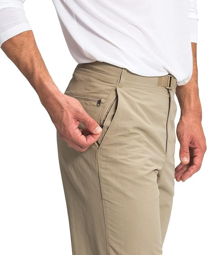 Men’s North Face Trail Twill Beige Slim Fit Paramount 5 Pocket Pants 30 short - Thumbnail 2