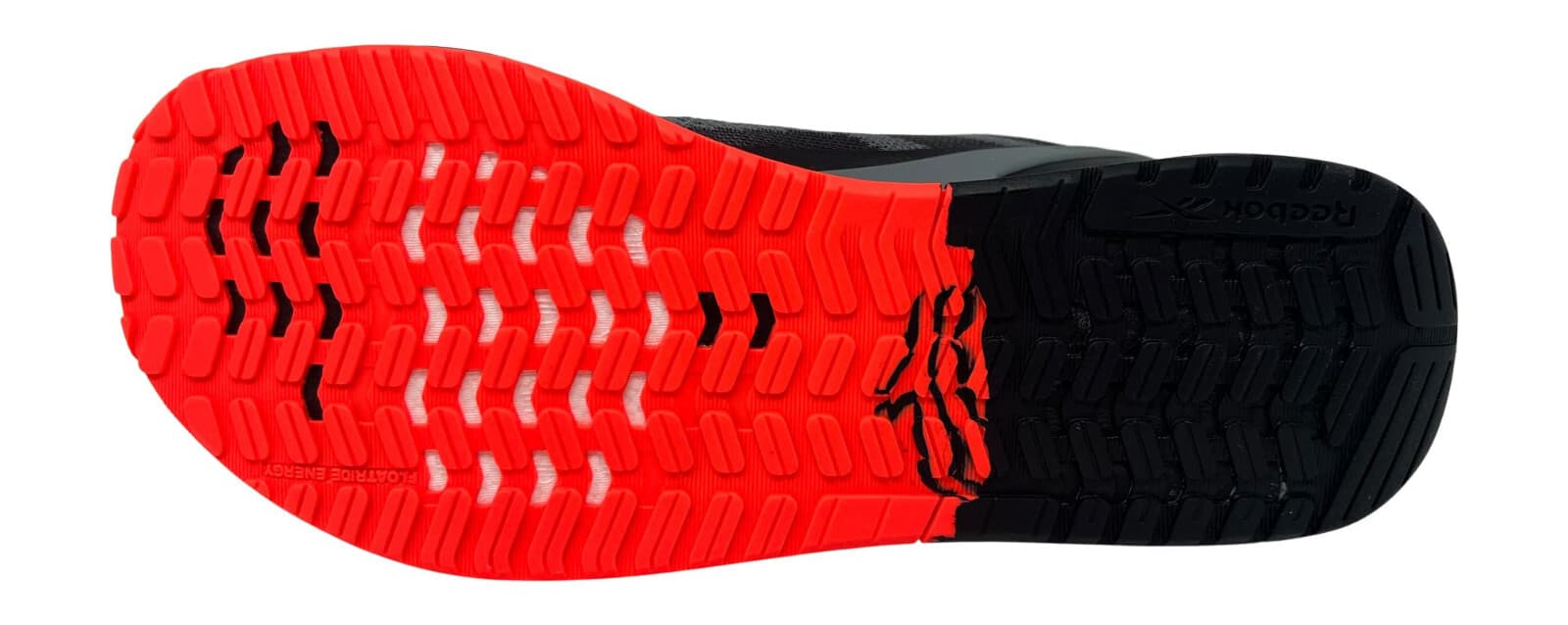 REEBOK NANO X1 TR MENS Cross Trainer Core Black/Pure Grey /Orange Flare 11 US - Thumbnail 6