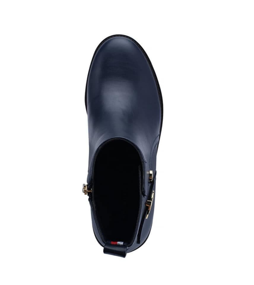 Tommy Hilfiger Women's Rezin 2 Cushioned Insole Logo Ankle Boot Navy 7.5 M - Thumbnail 6