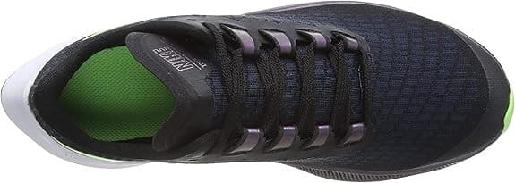 Nike Air Zoom Pegasus 37 Black/White-Green -Anthracite Shoes Woman Size 8 US - Thumbnail 2