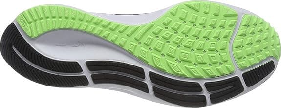 Nike Air Zoom Pegasus 37 Black/White-Green -Anthracite Shoes Woman Size 8 US - Thumbnail 3